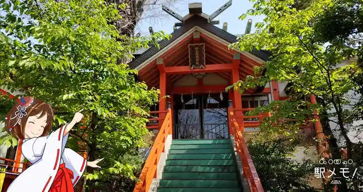 於玉稲荷神社の本殿・本堂