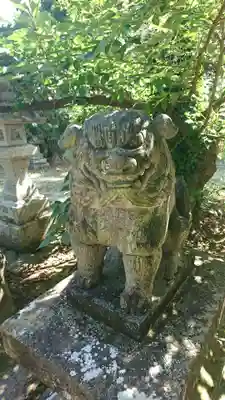 天神社の狛犬