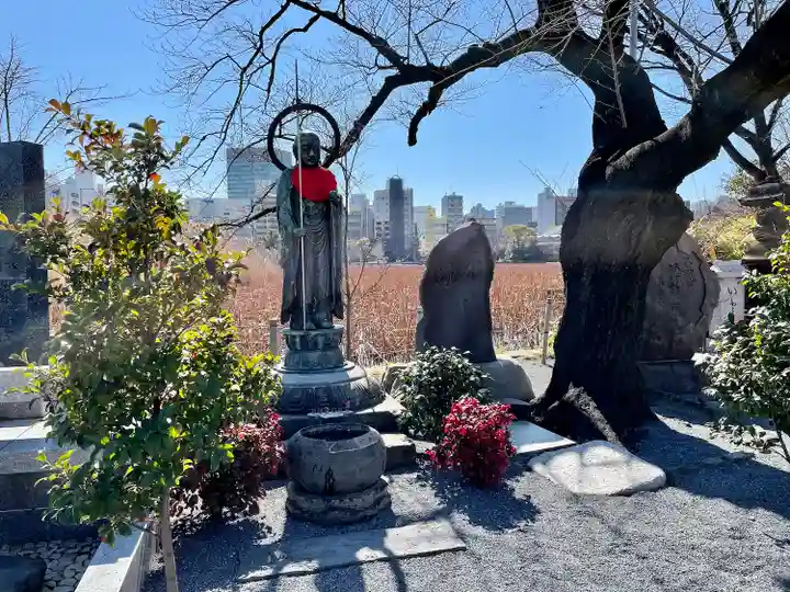 寛永寺不忍池弁天堂の地蔵