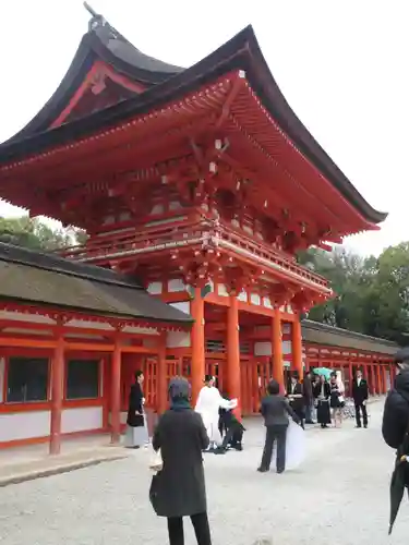 賀茂御祖神社（下鴨神社）の山門・神門