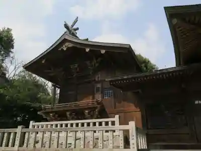 八旗八幡宮の本殿・本堂