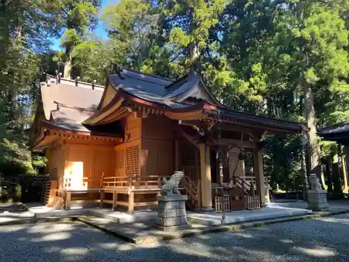 須山浅間神社の本殿