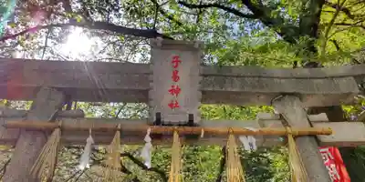 子易神社の鳥居