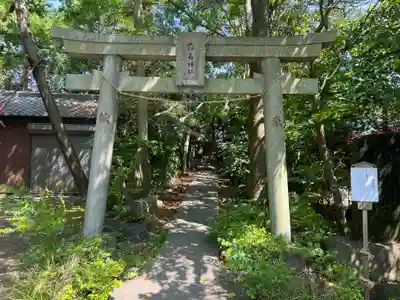 篠崎浅間神社の鳥居