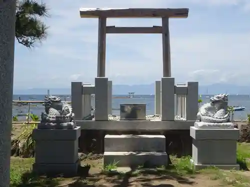 龍神宮遙拝所の末社・摂社