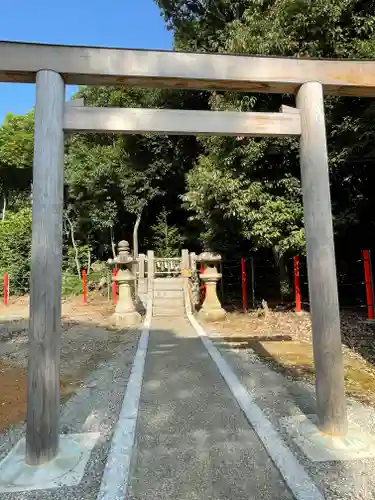 聖神社の鳥居