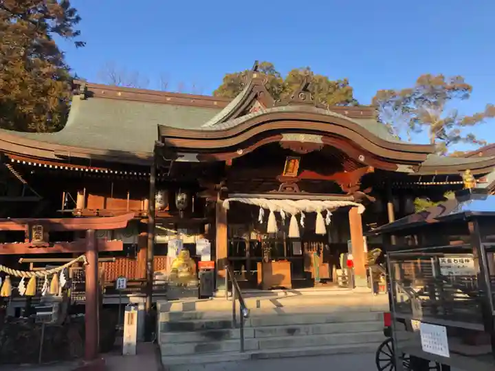 田村神社の本殿・本堂