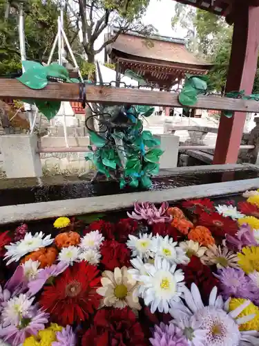 津島神社の手水舎