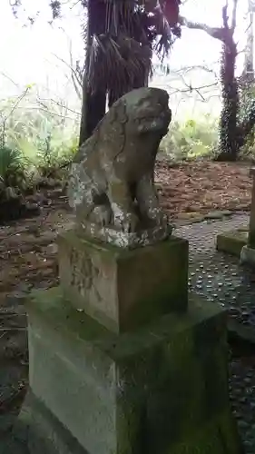 起松神社の狛犬