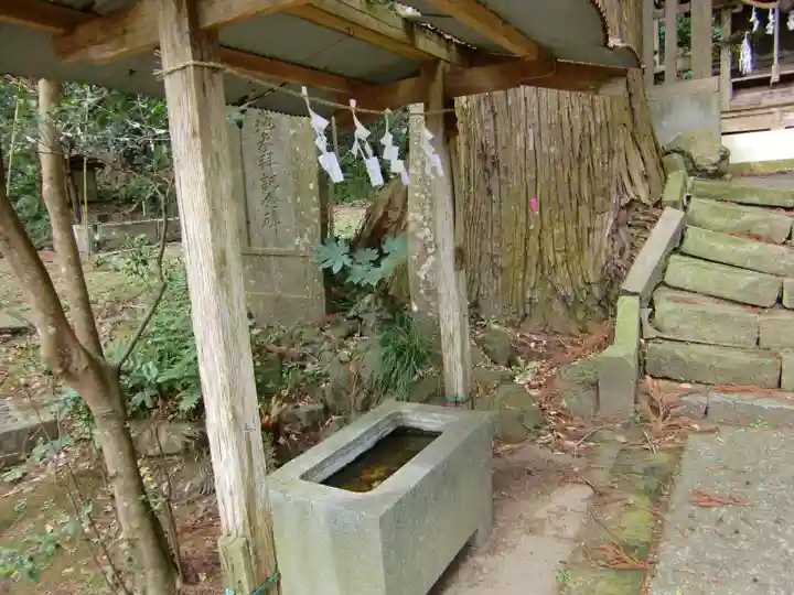 星宮神社の手水舎