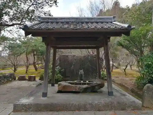 大智寺の手水舎