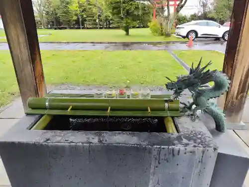 美瑛神社の手水舎