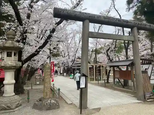 眞田神社の鳥居