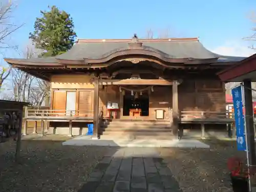 八幡秋田神社の本殿