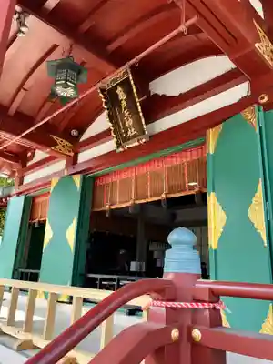 亀戸天神社の本殿・本堂