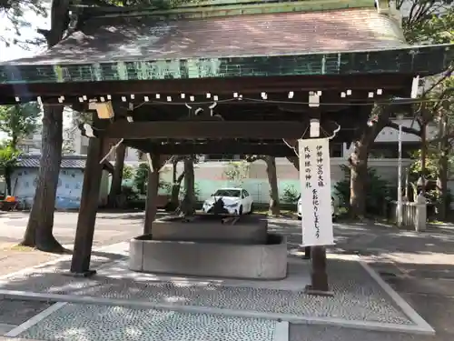 海神社の手水舎