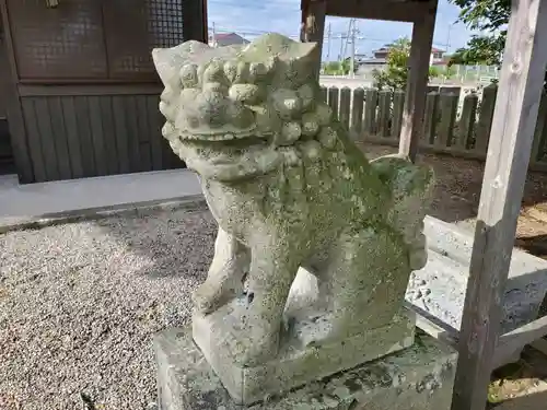 嶋姫神社の狛犬