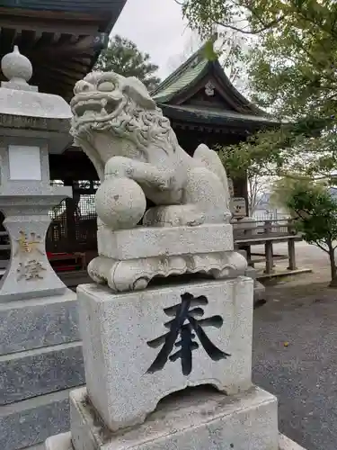 飛幡八幡宮の狛犬