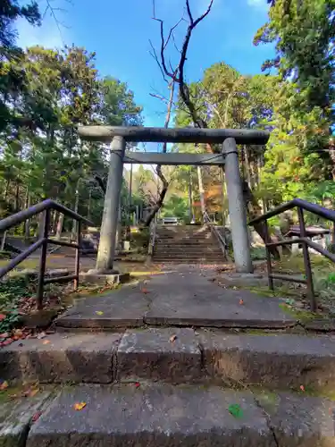 六所皇大神宮霊跡の鳥居