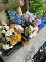 新得神社の手水舎