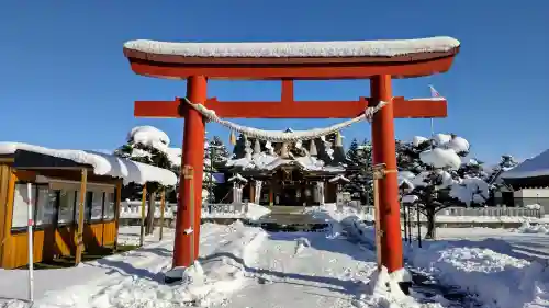 美瑛神社の鳥居