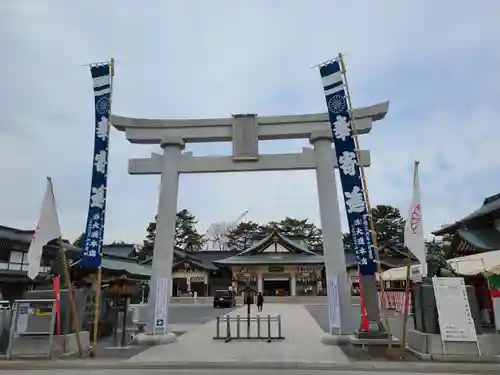 廣島護國神社の鳥居