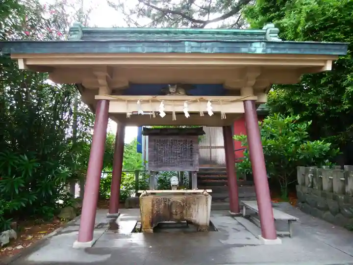 元城町東照宮の手水舎