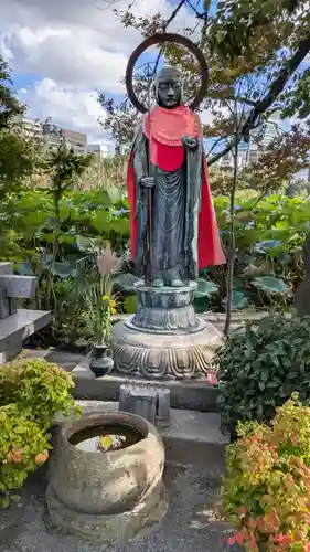 寛永寺不忍池弁天堂の地蔵