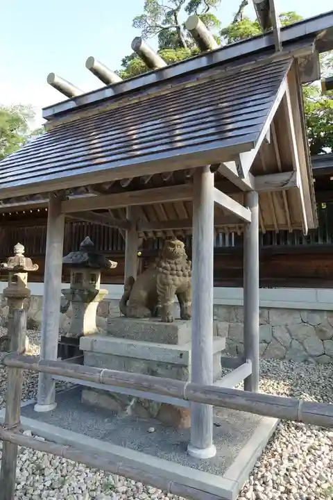 丹後一ノ宮 元伊勢 籠神社の狛犬
