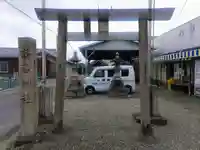 沓石神社の鳥居