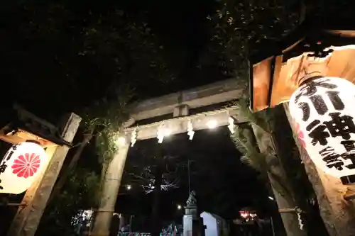 石神井氷川神社の鳥居