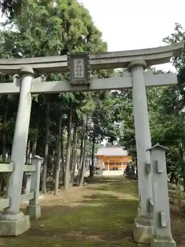 塚崎香取神社の鳥居