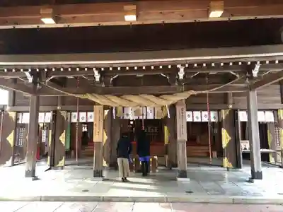 富山縣護國神社の本殿・本堂