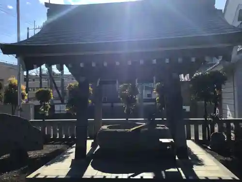 駒形神社の手水舎