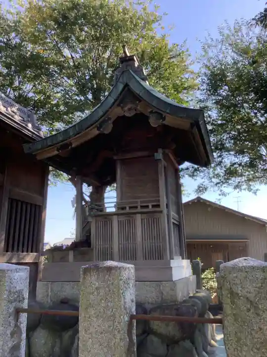 八幡社(石橋)の本殿・本堂