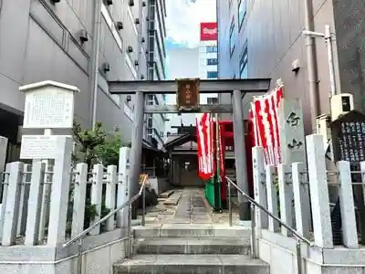 白山神社の鳥居