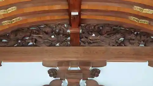 白龍神社の芸術