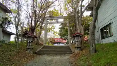 釧路一之宮 厳島神社の鳥居