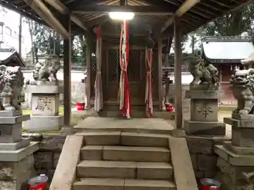 咋岡神社の本殿・本堂