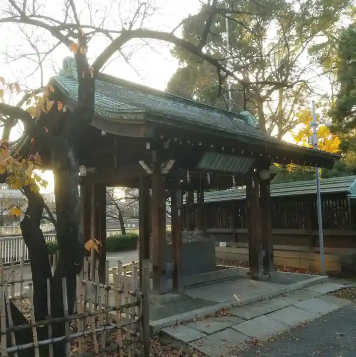 荏原神社の手水舎