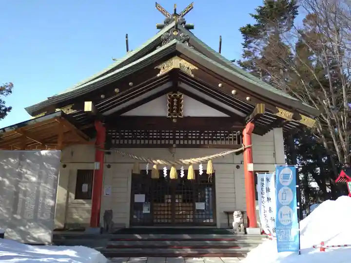 発寒神社の本殿・本堂