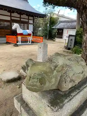 吉祥院天満宮の狛犬