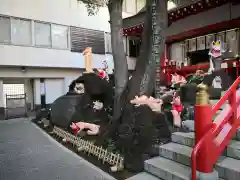 京濱伏見稲荷神社の狛犬