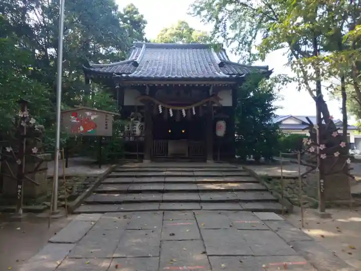 北本氷川神社の本殿・本堂