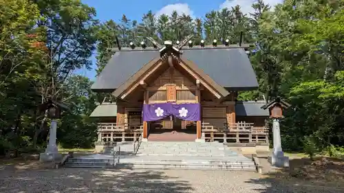 士別神社の本殿