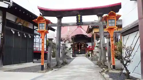 大鏑神社の鳥居