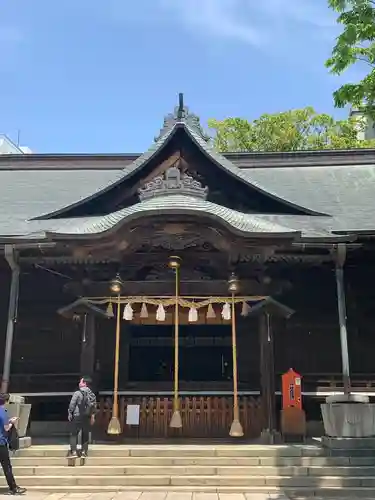 四柱神社の本殿