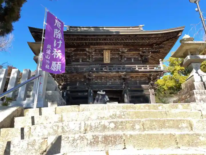 筑波山神社の山門・神門