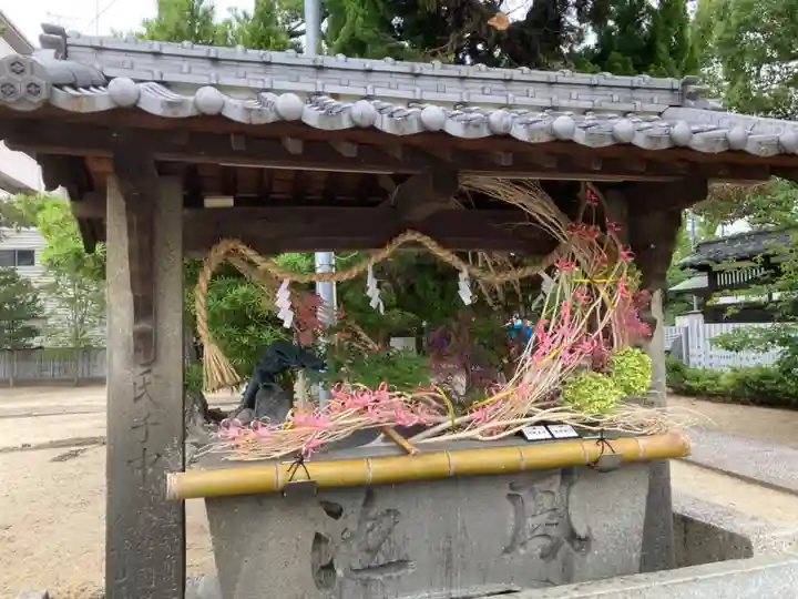 三津厳島神社の手水舎