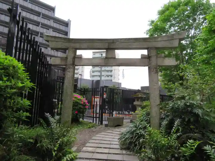 成子天神社の鳥居